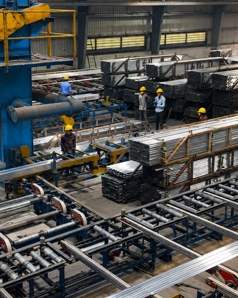 Manufacturing Process of Aluminium Solar Panels Frame Manufacturing Process of Aluminium Solar Panels Frame