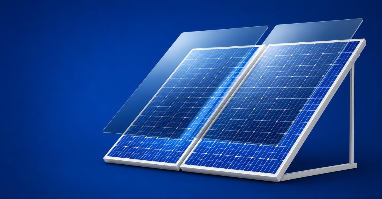 solar glass in solar panel