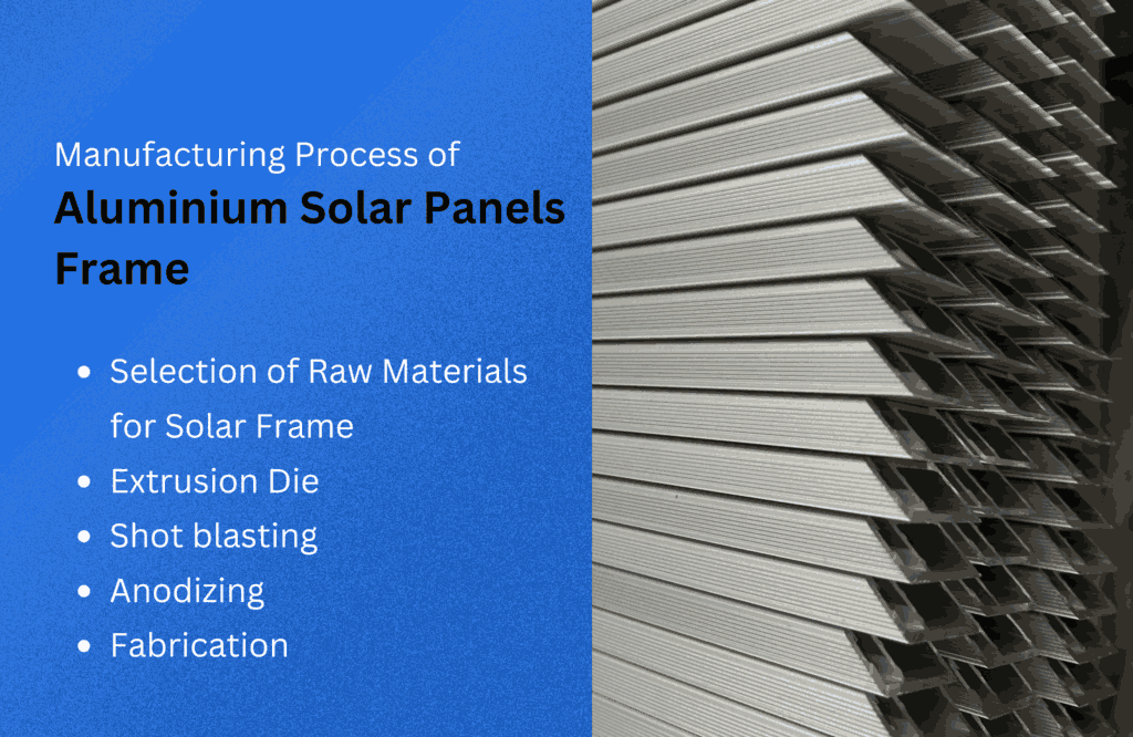 Manufacturing Process of Aluminum Solar Panels Frame